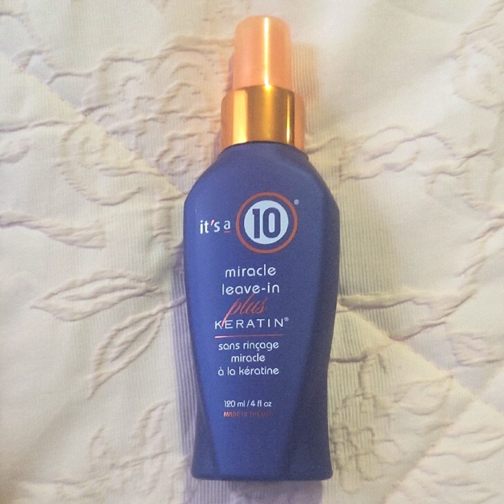 It’s a 10 Miracle Leave-In Plus Keratin – 4 oz / 120 ml